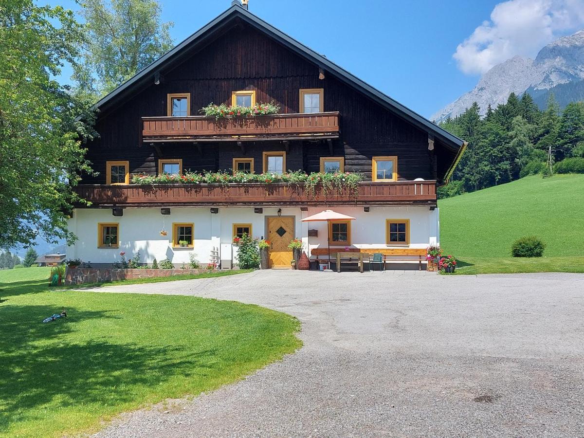 Appartement Steinerhof Werfenweng Buitenkant foto