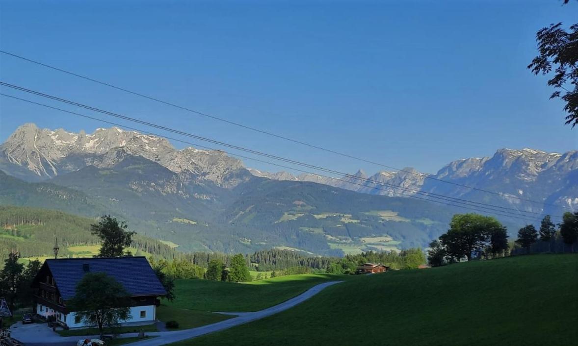 Appartement Steinerhof Werfenweng Buitenkant foto