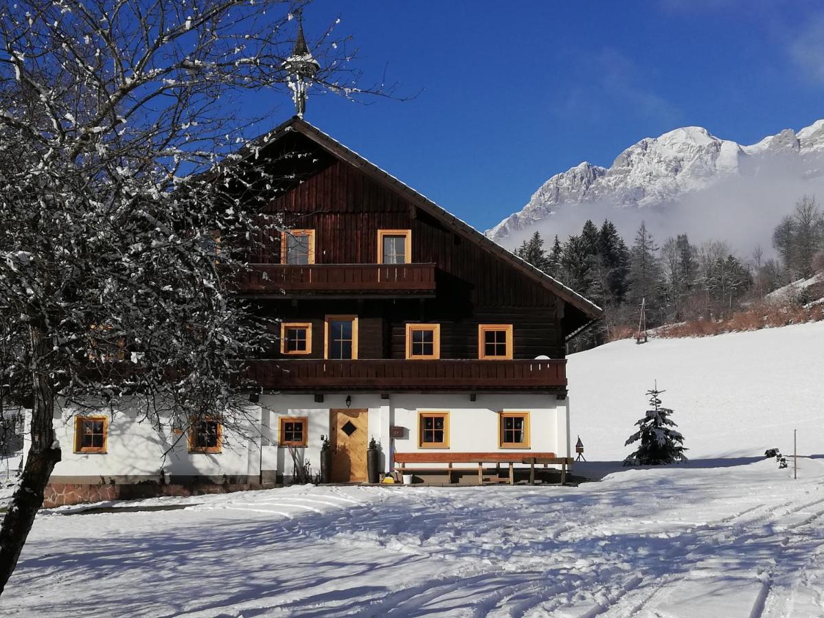 Appartement Steinerhof Werfenweng Buitenkant foto